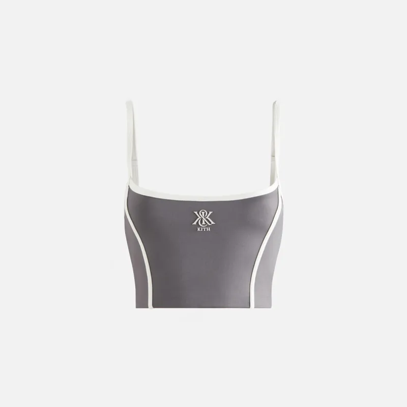 Kith Women Ellis Active Bra - Hematite sold by Kith