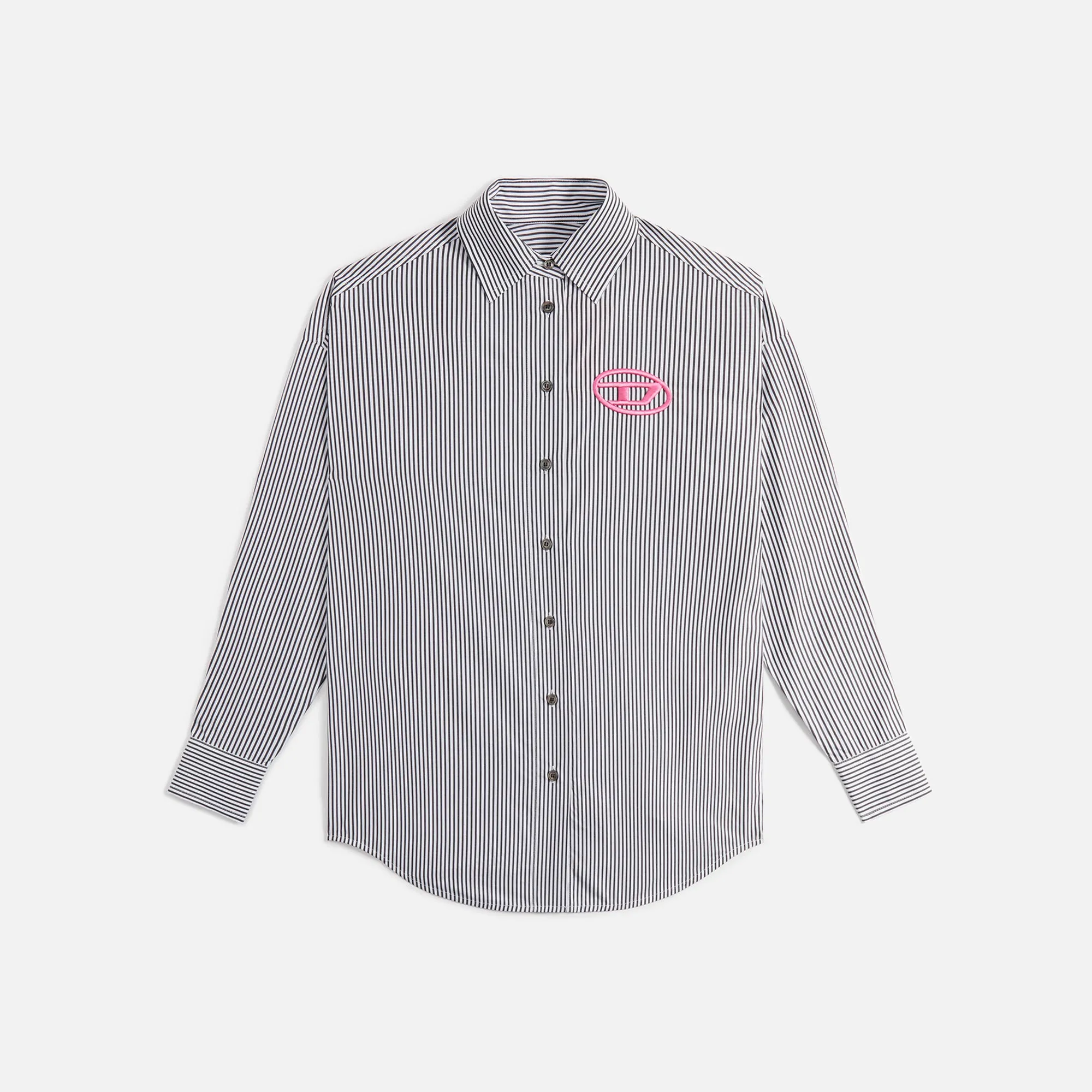 Diesel Dou Stripe Shirt - Blue White sold by Kith