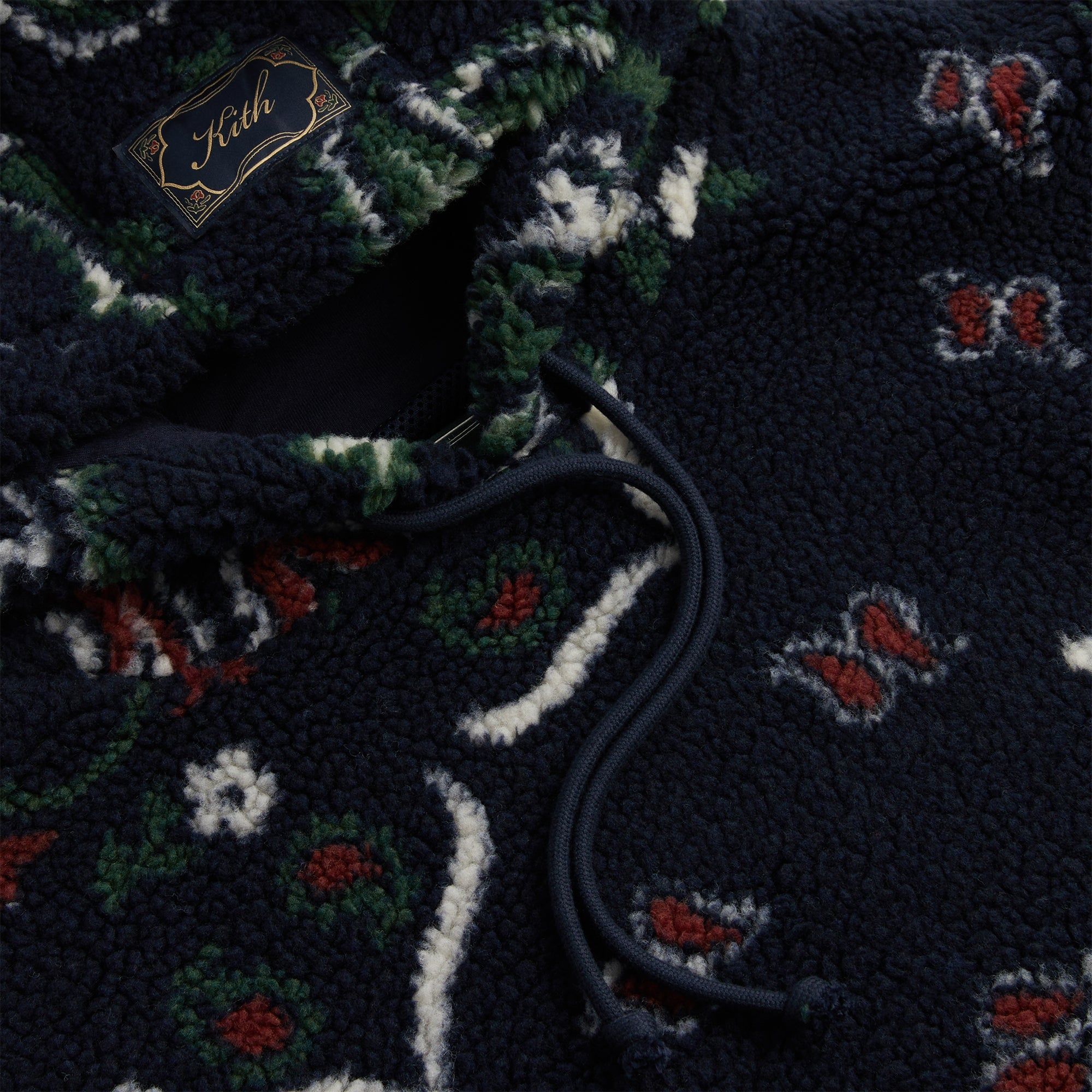 Kith Merrick Sherpa Hoodie - Nocturnal PH sold by Kith product image thumbnail 3