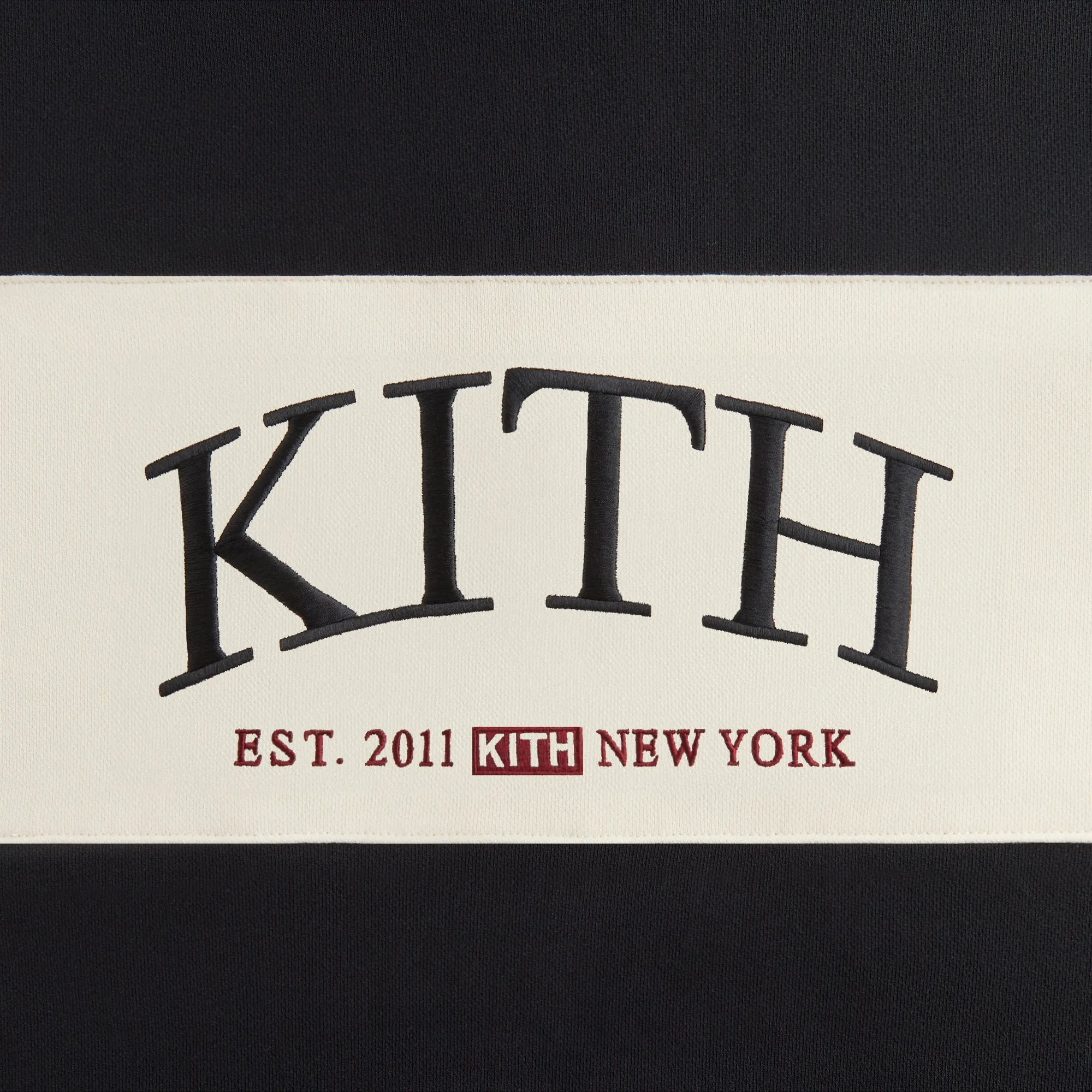 Kith Women Maverick Panelled Hoodie - Black sold by Kith product image thumbnail 4