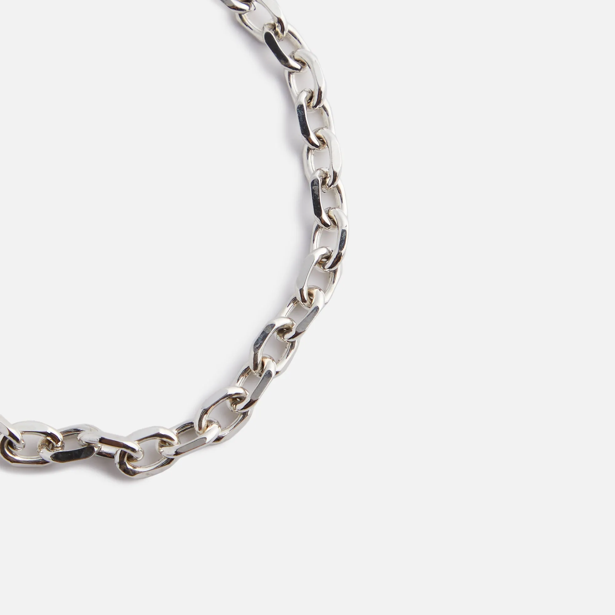 Emanuele Bicocchi Crest Safety Pin Bracelet - Silver sold by Kith product image thumbnail 2