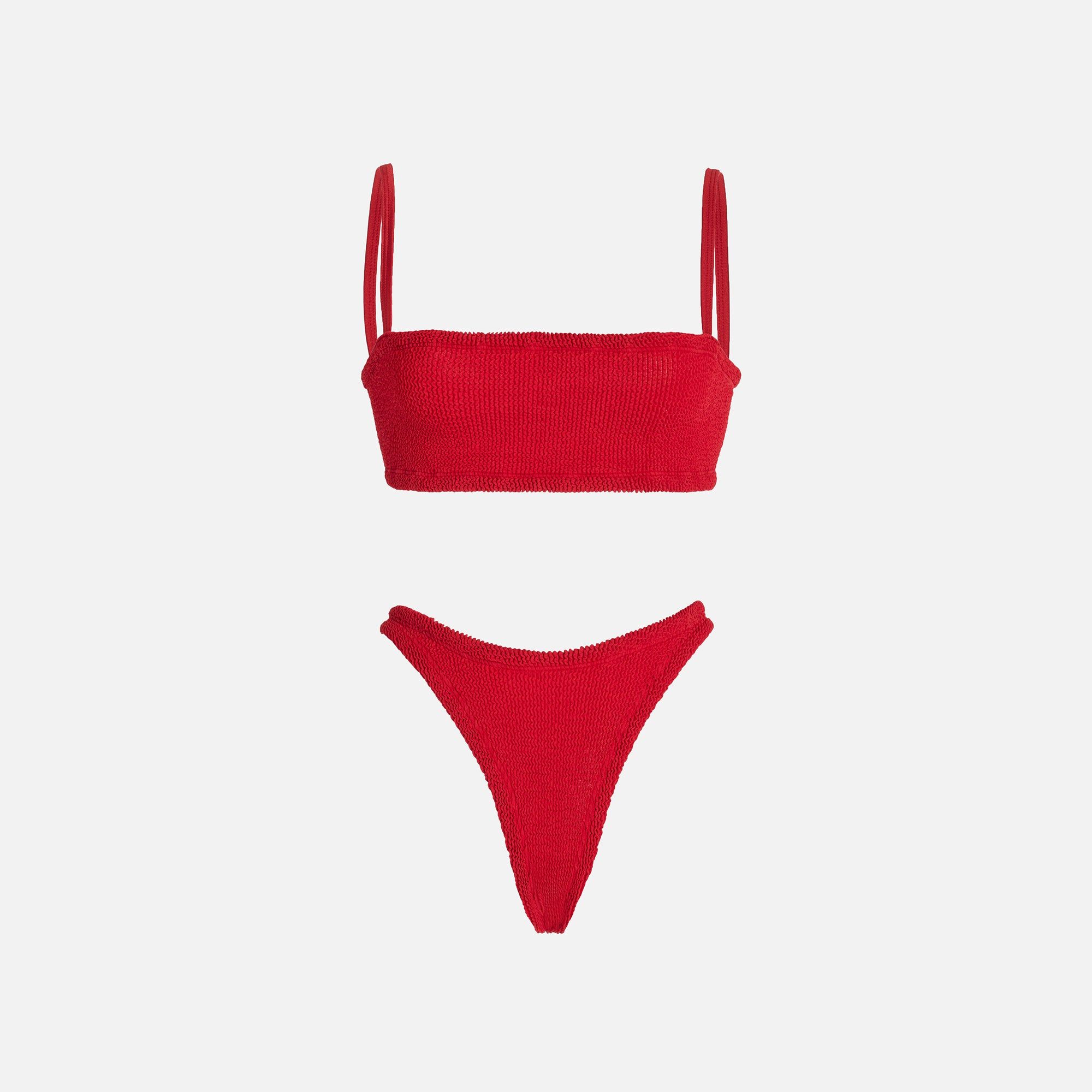 Hunza G Gigi Bikini - Red sold by Kith