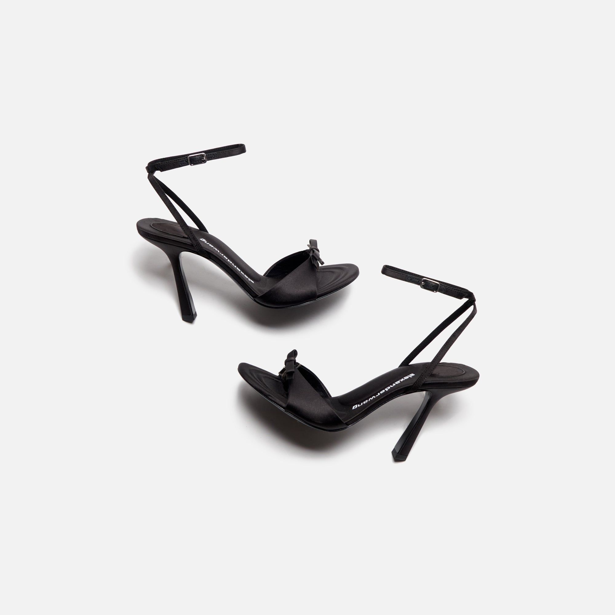 Alexander Wang Dahlia 105 Bow Sandal - Satin Black sold by Kith product image thumbnail 4