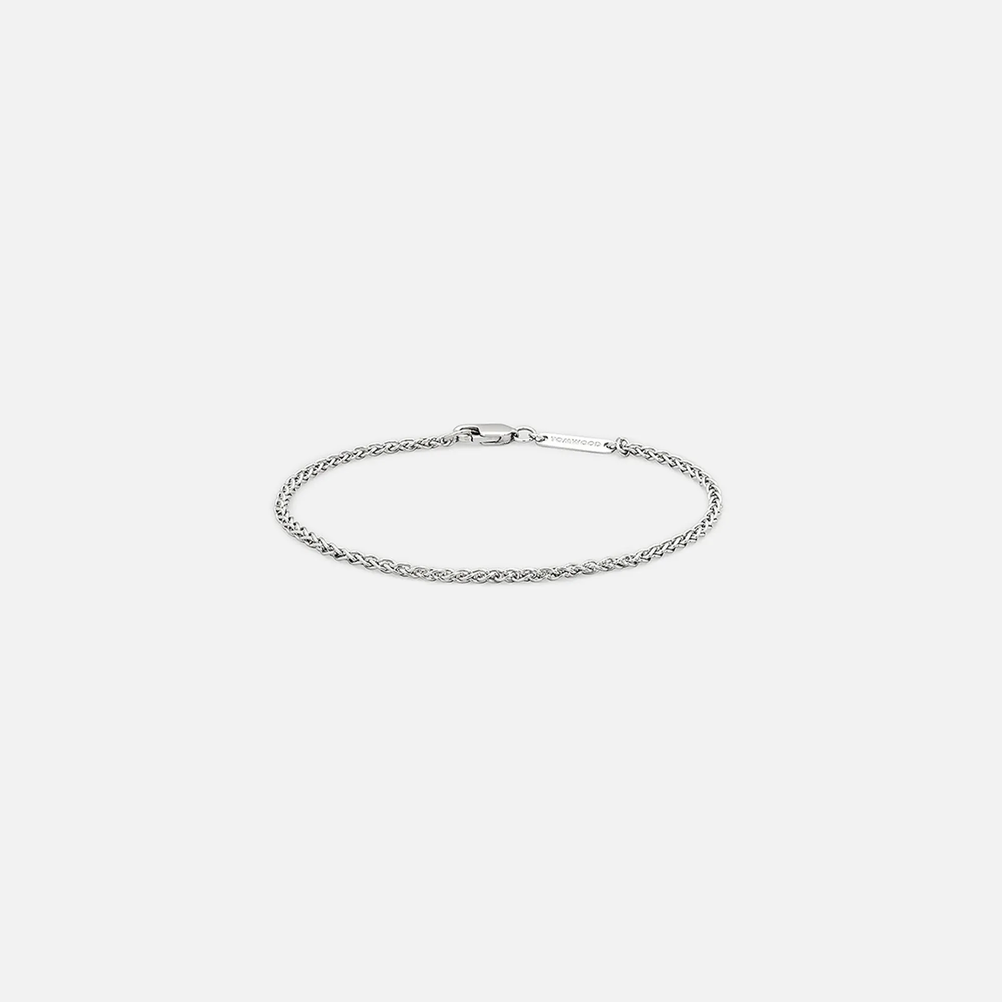 Tom Wood Spike Bracelet Silver 8.3 inch - Silver sold by Kith