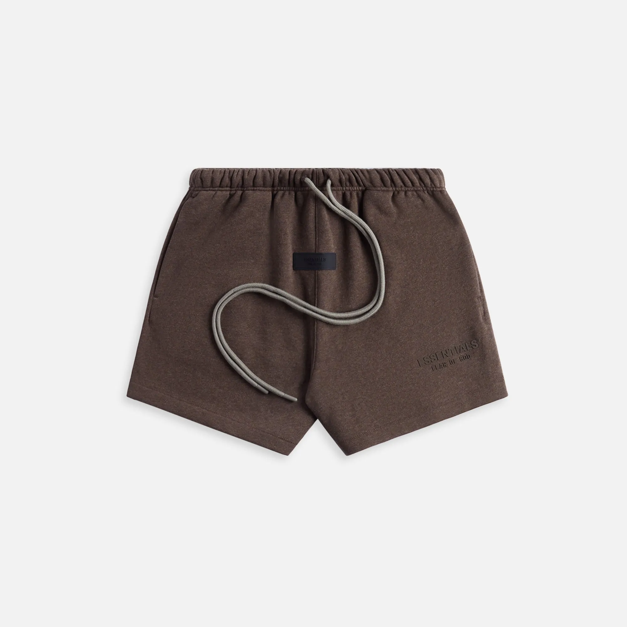 Essentials Sweat Short - Heather Wood sold by Kith