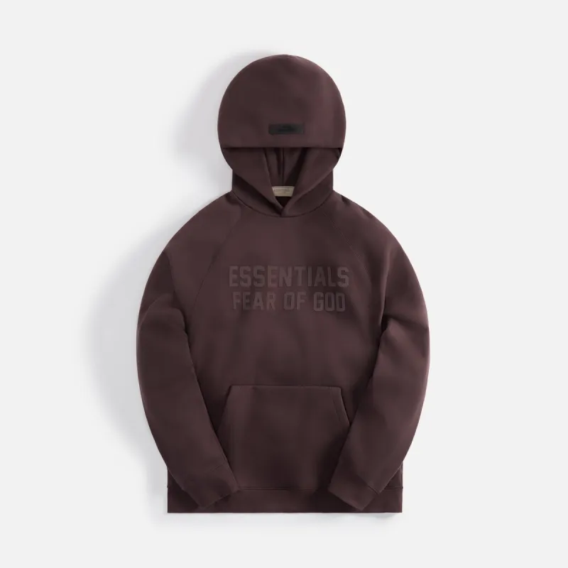 Essentials Fleece Hoodie - Plum sold by Kith