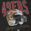 Kith for the NFL: 49ers Vintage Tee - Black sold by Kith