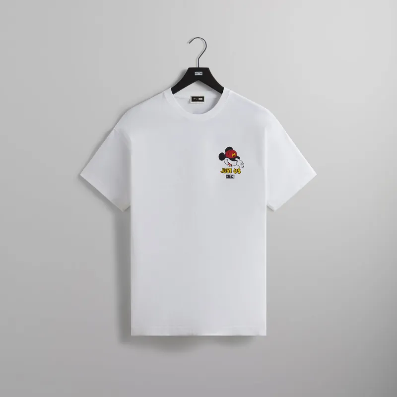 Disney | Kith for Mickey & Friends Family Portrait Vintage Tee - White sold by Kith