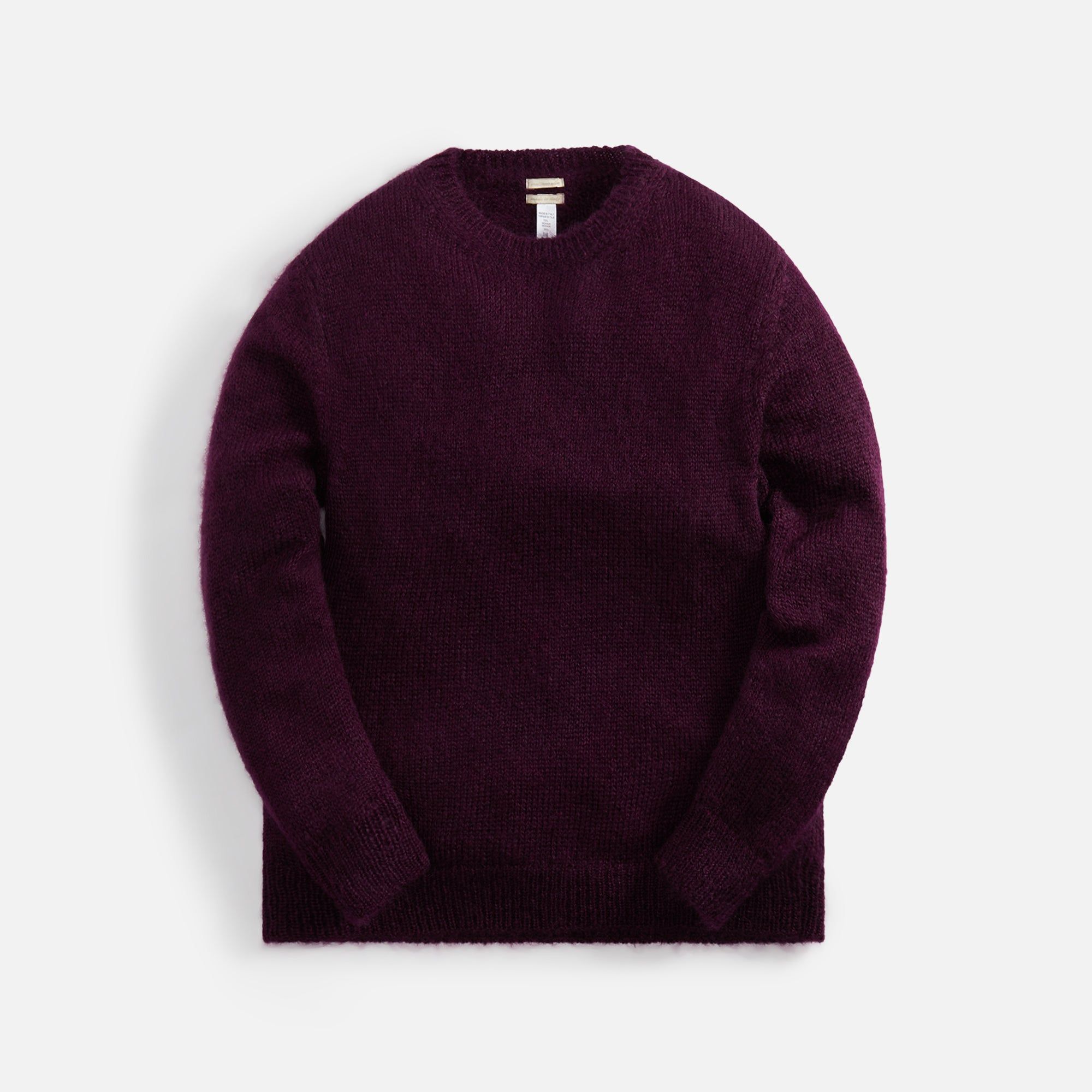 Massimo Alba Alder Mohair Silk Sweater - Purple sold by Kith
