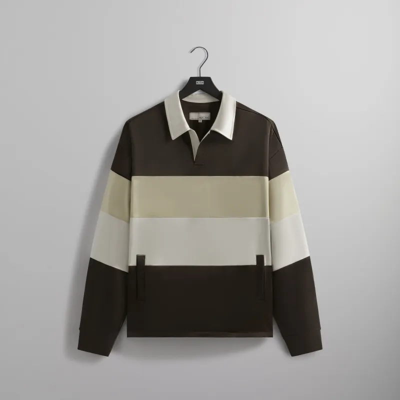 &Kin Washed Satin Weston Pullover - Kindling sold by Kith