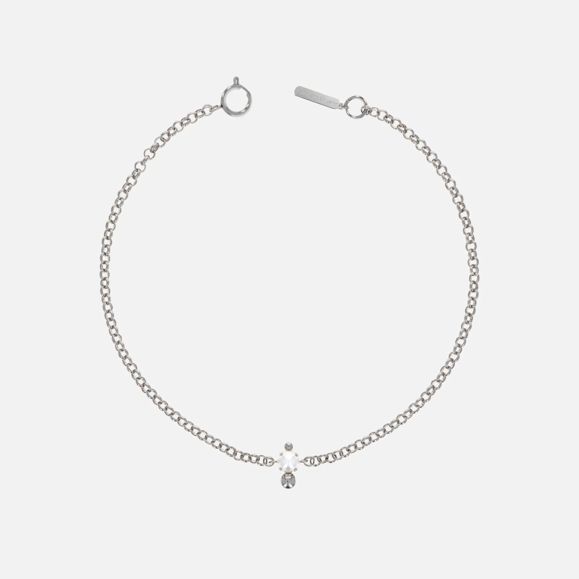 Justine Clenquet Gia Choker - Palladium sold by Kith
