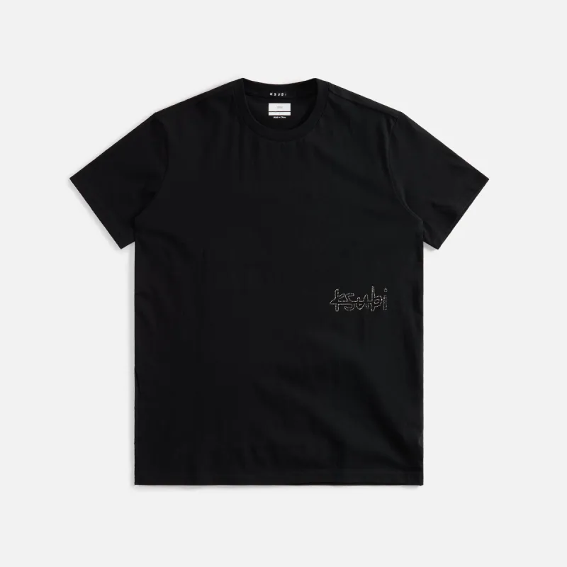 Ksubi Krystal Bling Kash Tee - Black sold by Kith