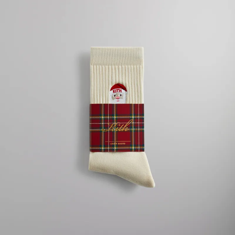 Kithmas Santa Socks - Silk sold by Kith