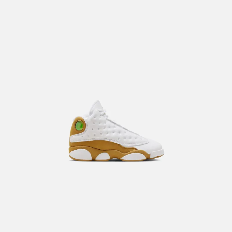Nike GS Air Jordan 13 Retro - White / Wheat sold by Kith