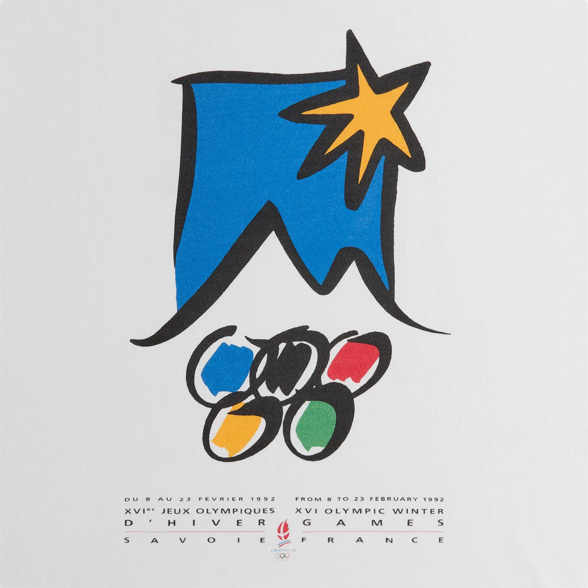 Kith for Olympics Heritage Albertville 1992 Vintage Tee - White sold by Kith product image thumbnail 4