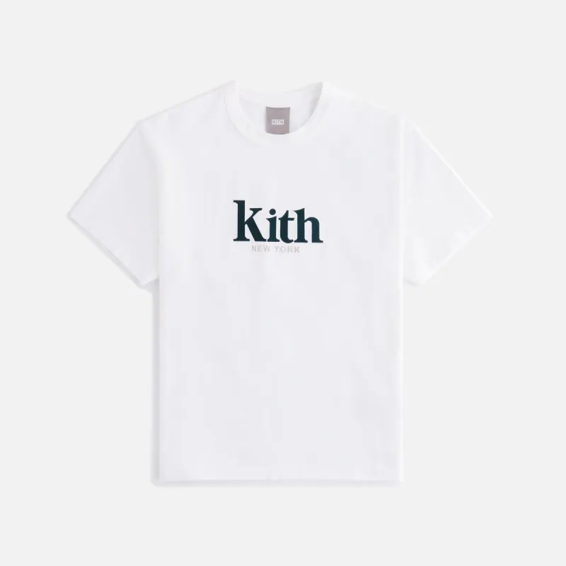 Kith Women Mott New York Tee II - White sold by Kith