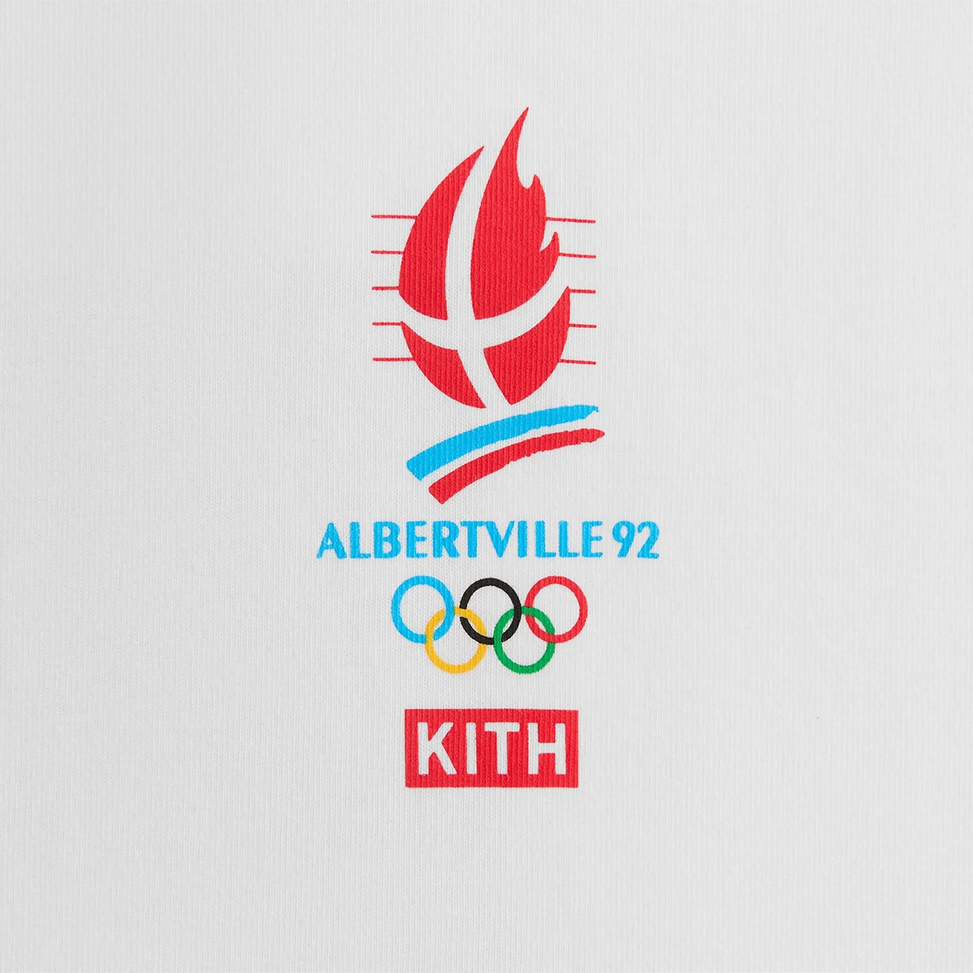 Kith for Olympics Heritage Albertville 1992 Vintage Tee - White sold by Kith product image thumbnail 3