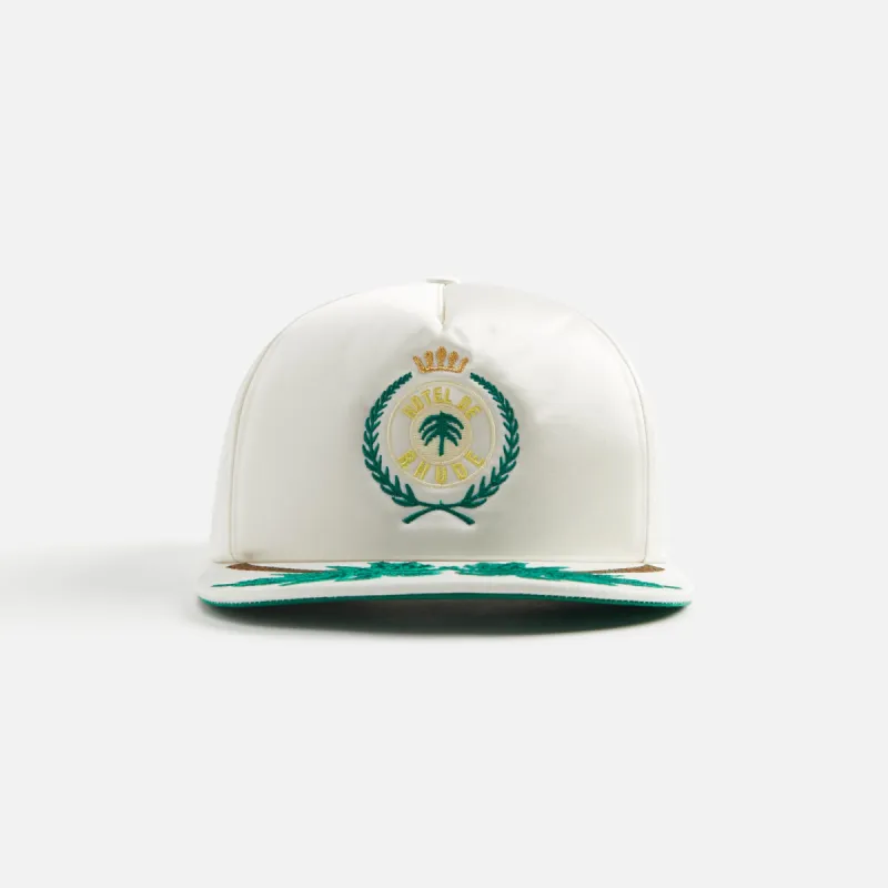 Rhude Hotel De the Rhude Cap - Creme sold by Kith