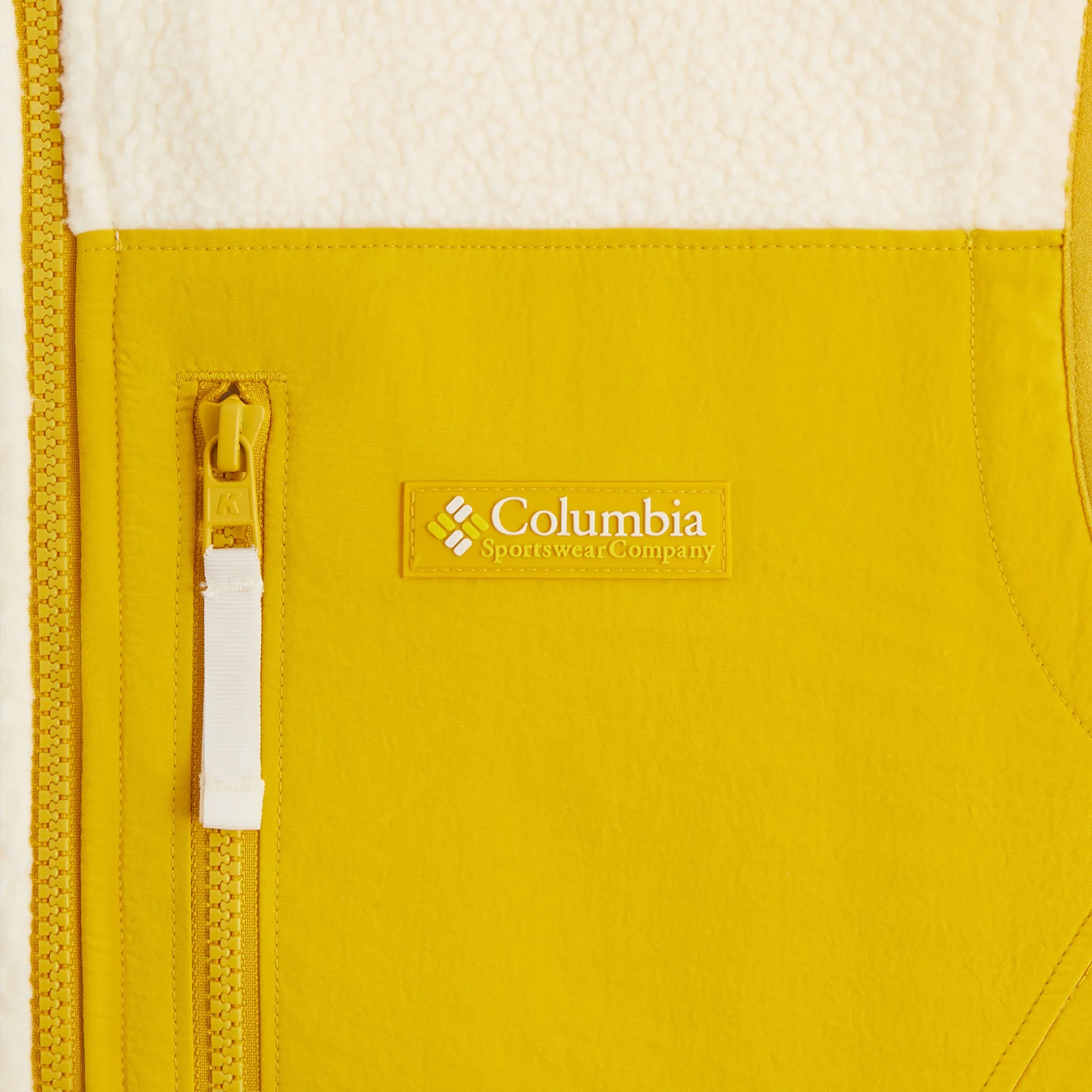 Kith for Columbia Sherpa Vest - Bright Yellow sold by Kith product image thumbnail 4