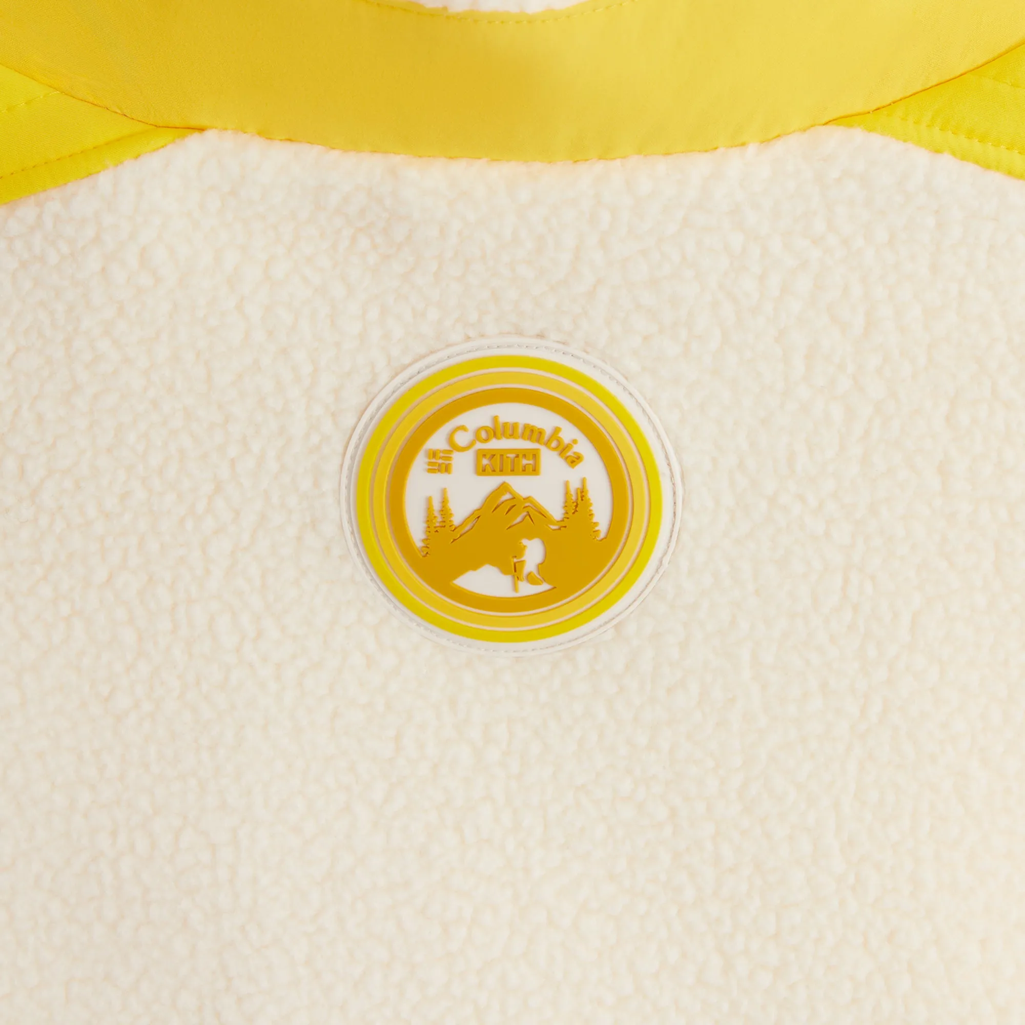 Kith for Columbia Sherpa Vest - Bright Yellow sold by Kith product image thumbnail 5