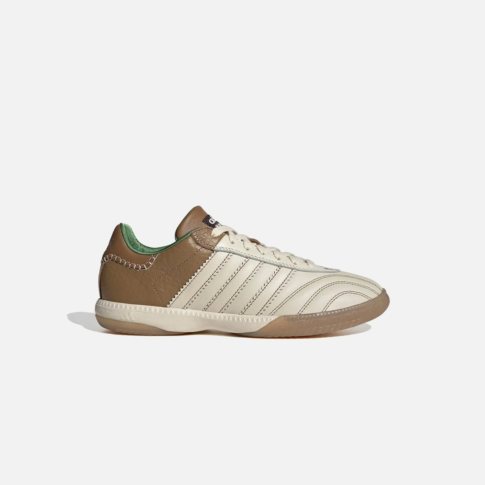 adidas x Wales Bonner Samba - Wonder White / Brown sold by Kith