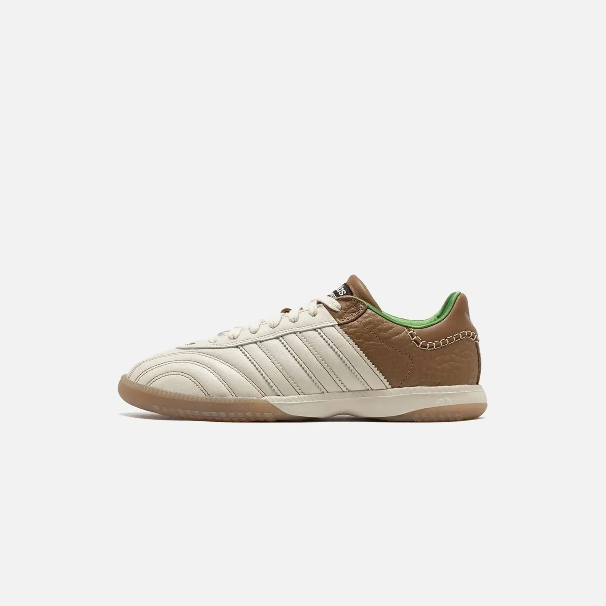 adidas x Wales Bonner Samba - Wonder White / Brown sold by Kith product image thumbnail 2