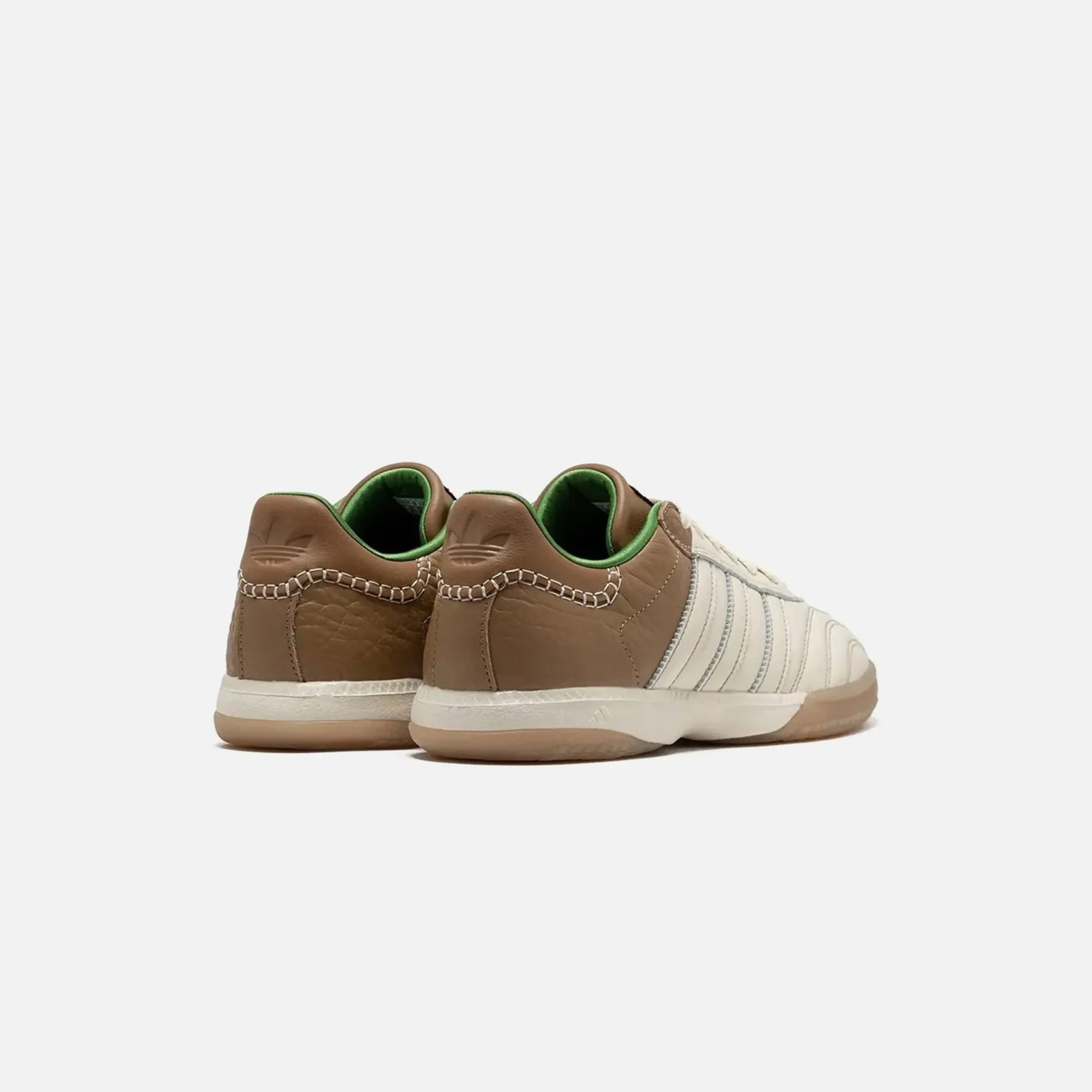 adidas x Wales Bonner Samba - Wonder White / Brown sold by Kith product image thumbnail 3
