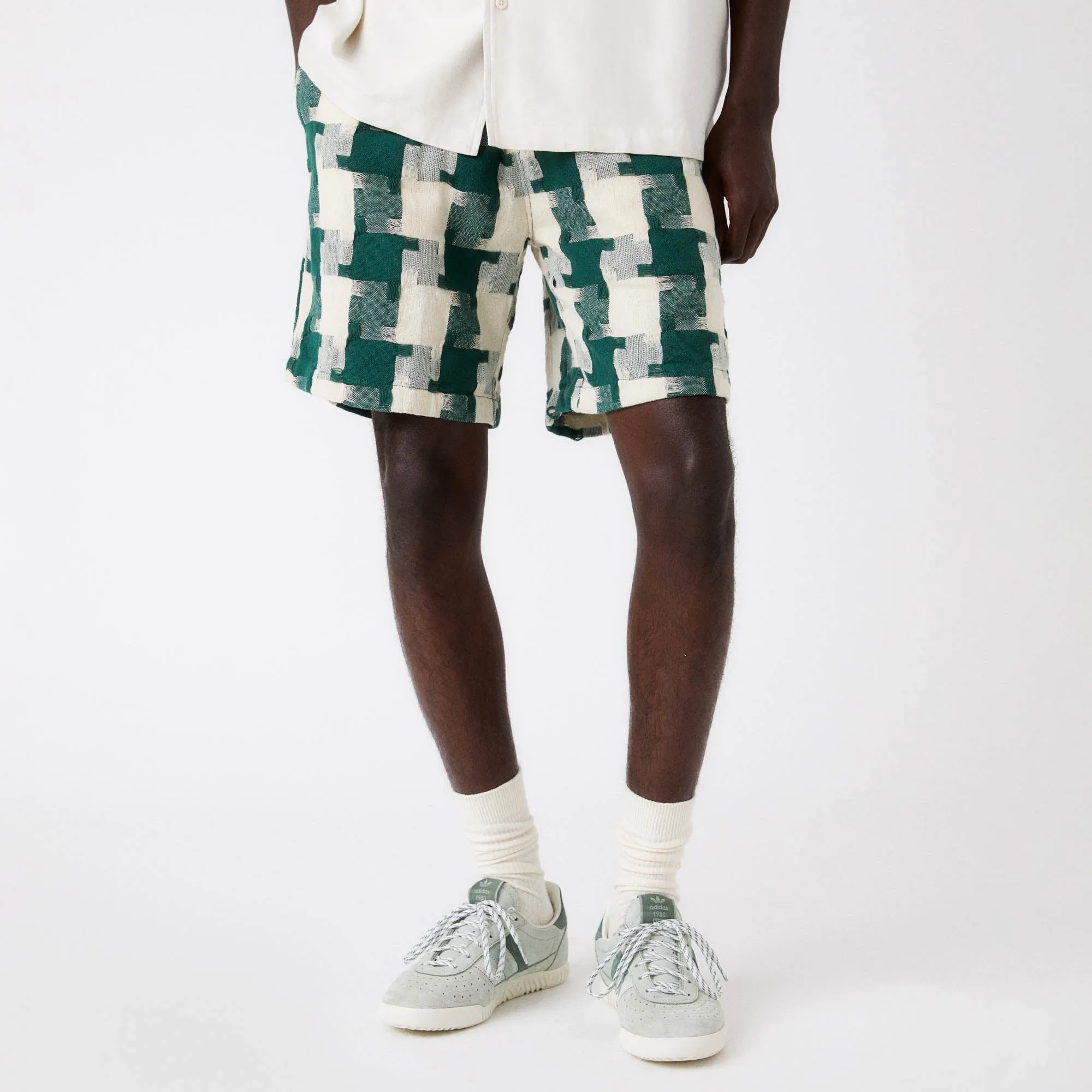 Kith Jumbo Houndstooth Mason Short - Conifer sold by Kith product image thumbnail 2