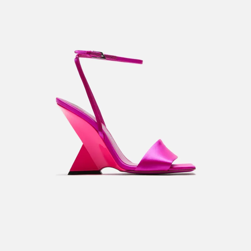 The Attico Cheope Sandal 105mm - Fuchsia / Fluo Fuchsia sold by Kith