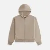 Kith Women Tanner Full Zip Hoodie - Wren sold by Kith