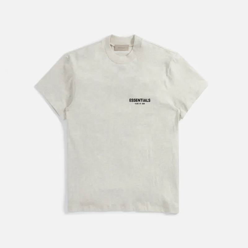 Essentials Tee - Light Oatmeal sold by Kith
