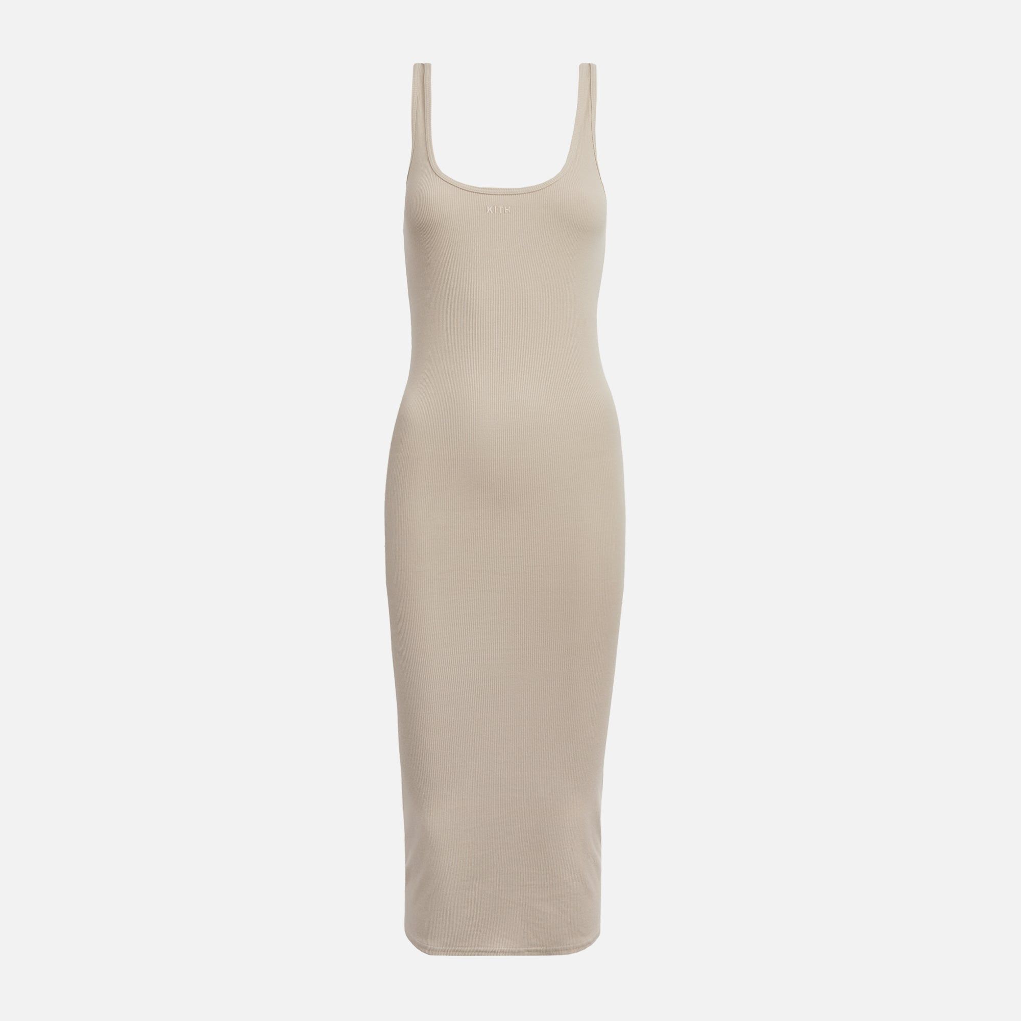 Kith Women Rib Anthea Midi Dress - Canvas sold by Kith