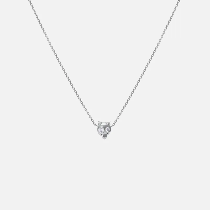 Alan Crocetti Mascot Necklace - Silver sold by Kith