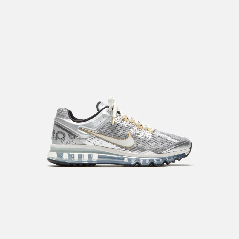 Nike Air Max 2013 - Metallic Silver / Phantom / Metallic Pewter sold by Kith