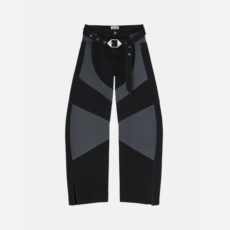 The Attico Long Pant - Washed Black sold by Kith