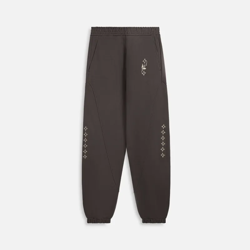 Adish Nujum Cotton Track Sweapants - Dark Grey sold by Kith