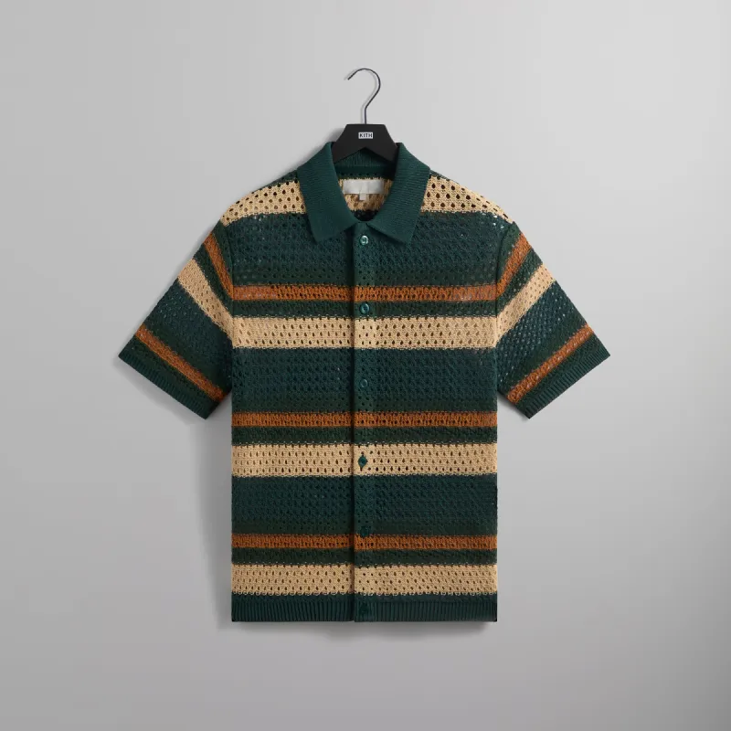 Kith Thompson Crochet Buttondown - Chronicle sold by Kith