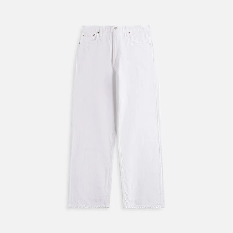 Agolde Low Slung Baggy Jean - Milkshake sold by Kith