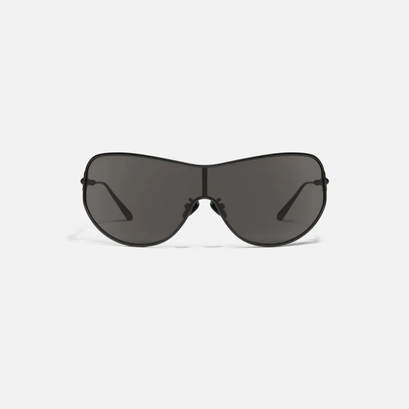 Quay for Guizio 51MM Balance Shield - Matte Black / Smoke sold by Kith