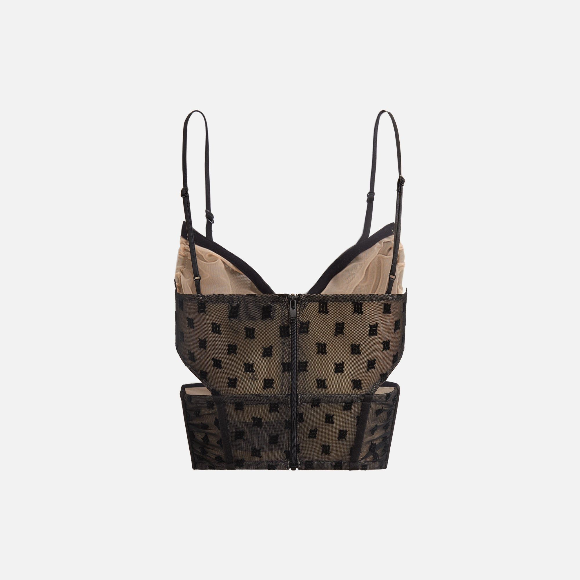 MISBHV Mesh Monogram Corset - Black sold by Kith product image thumbnail 2