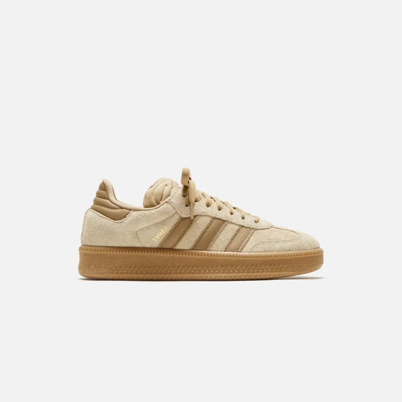 adidas Samba XLG - Magic Beige / Cardboard / Gum sold by Kith