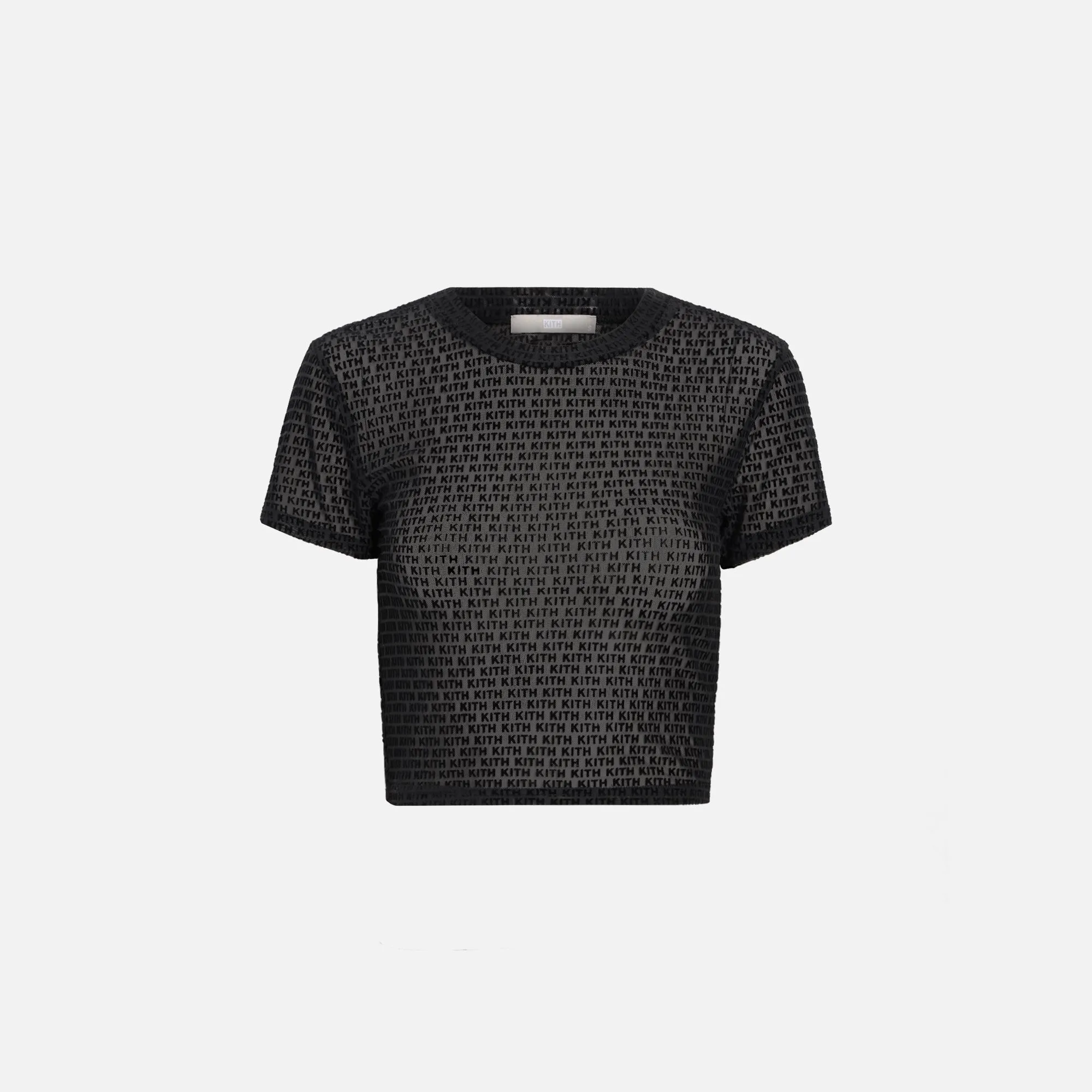 Kith Women Mulberry III Mesh Tee - Black sold by Kith
