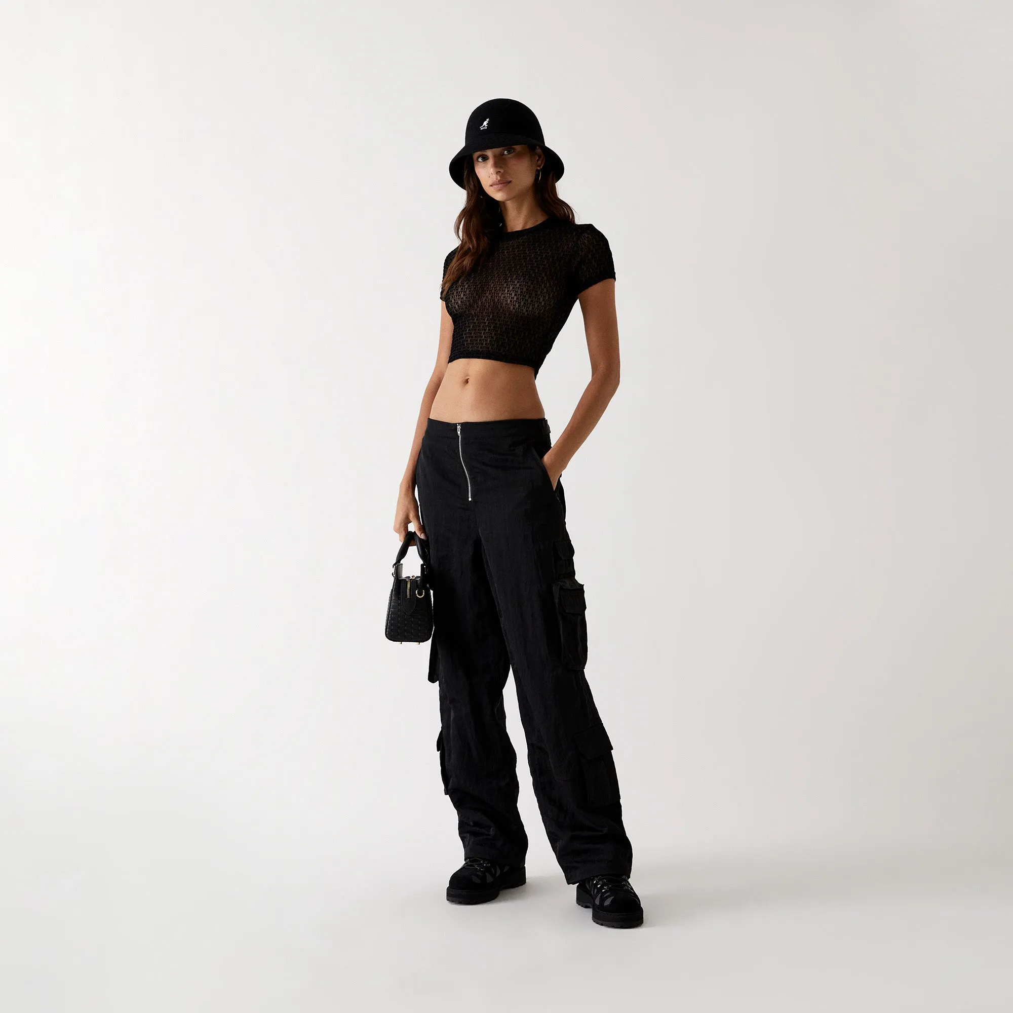 Kith Women Mulberry III Mesh Tee - Black sold by Kith product image thumbnail 2