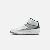Jordan Air Jordan 2 Retro - White / Fire Red / Black / Sail / Cement Grey sold by Kith