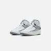 Jordan Air Jordan 2 Retro - White / Fire Red / Black / Sail / Cement Grey sold by Kith
