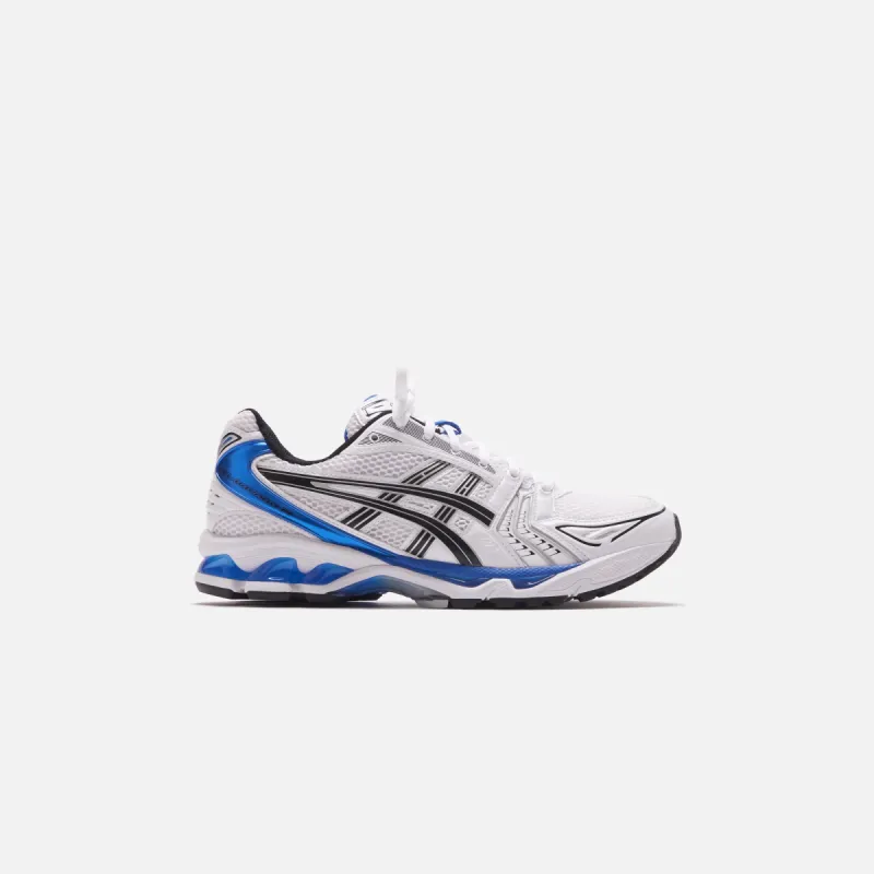 Asics Gel Kayano 14 - White / Tuna Blue sold by Kith