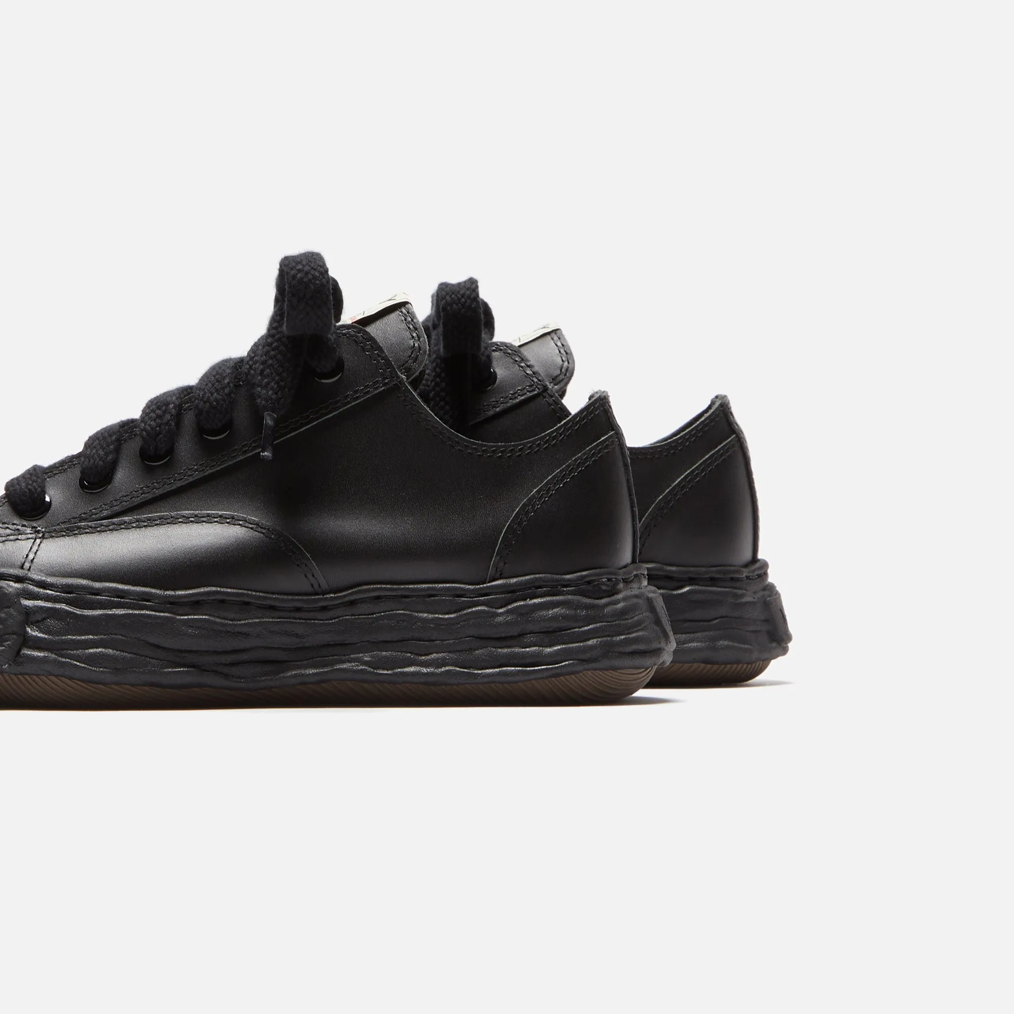 Mihara Yasuhiro Peterson 23 Low OG Sole Leather - Black sold by Kith product image thumbnail 3