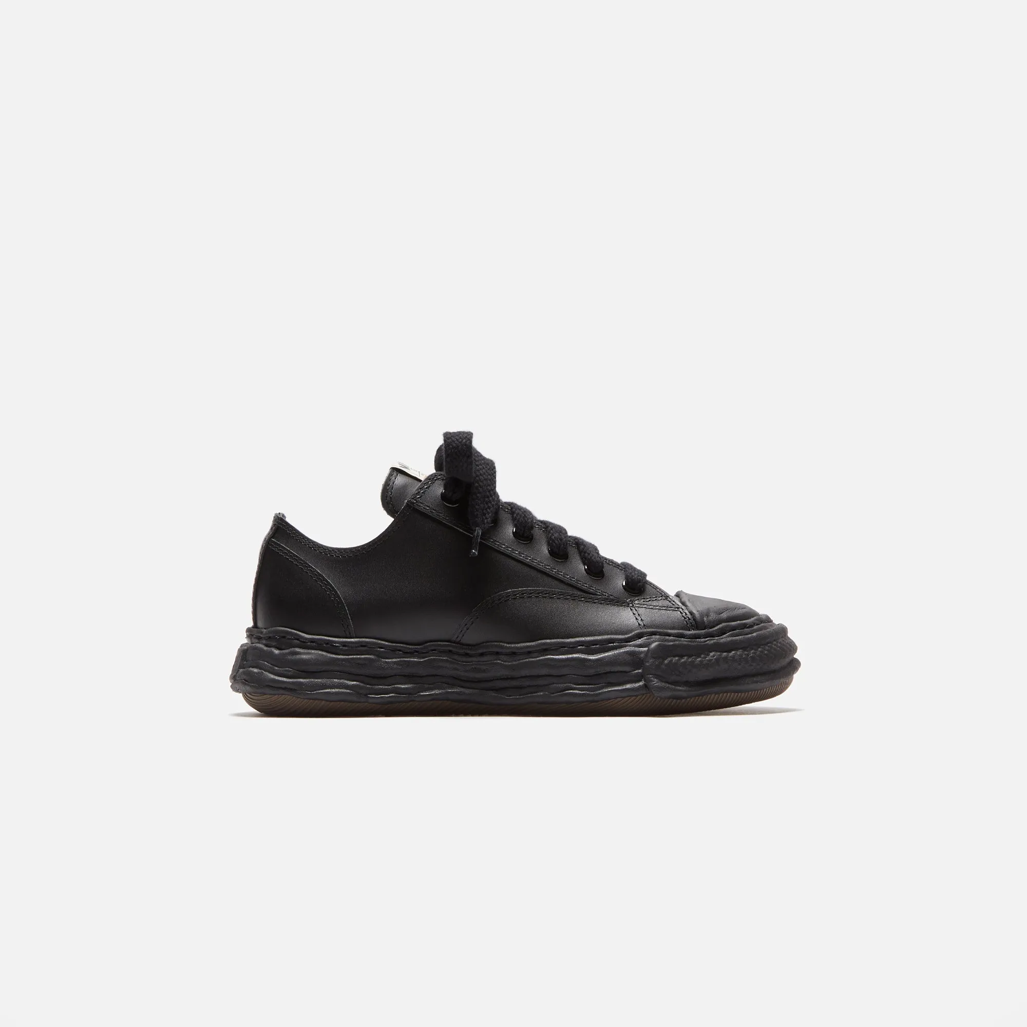 Mihara Yasuhiro Peterson 23 Low OG Sole Leather - Black sold by Kith