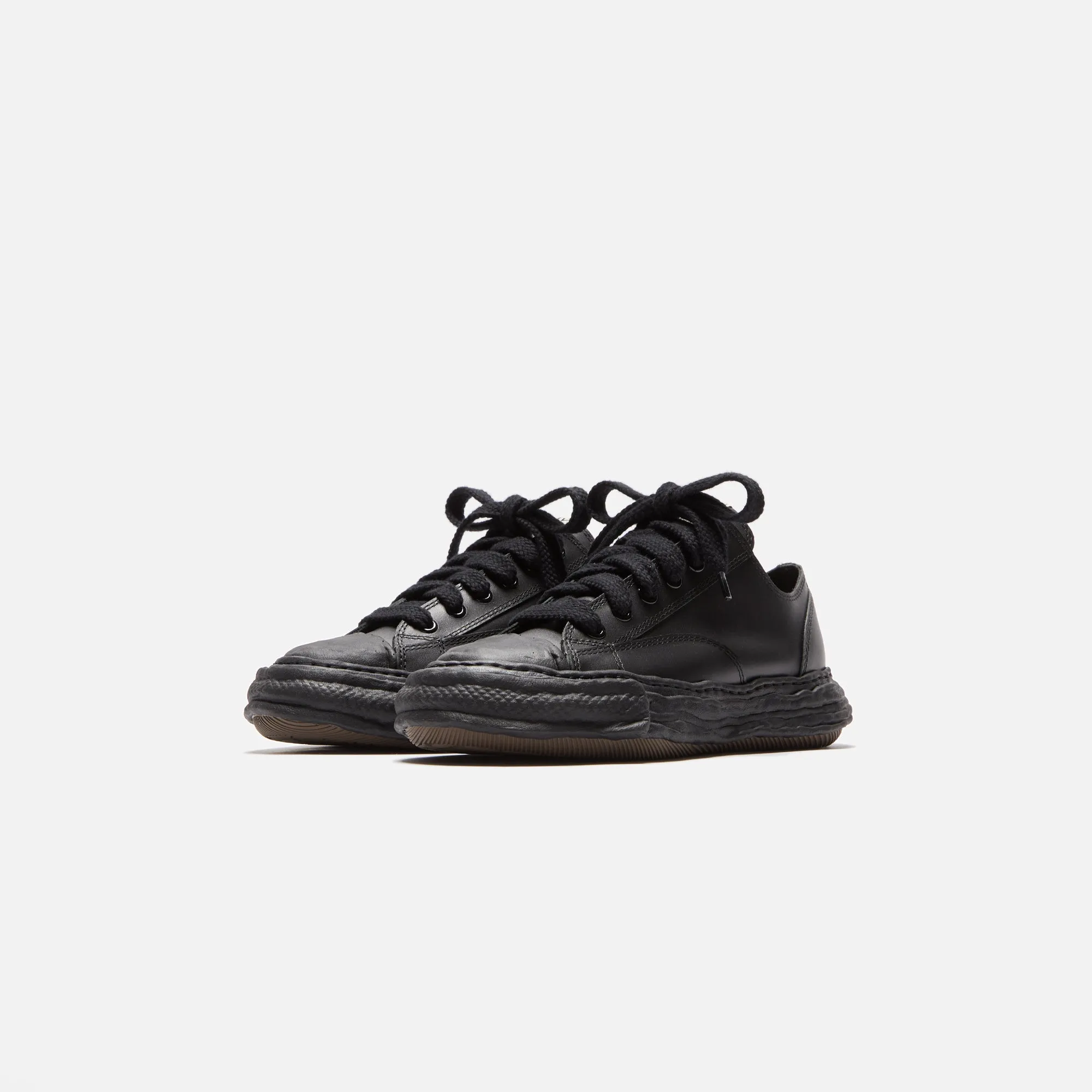 Mihara Yasuhiro Peterson 23 Low OG Sole Leather - Black sold by Kith product image thumbnail 2