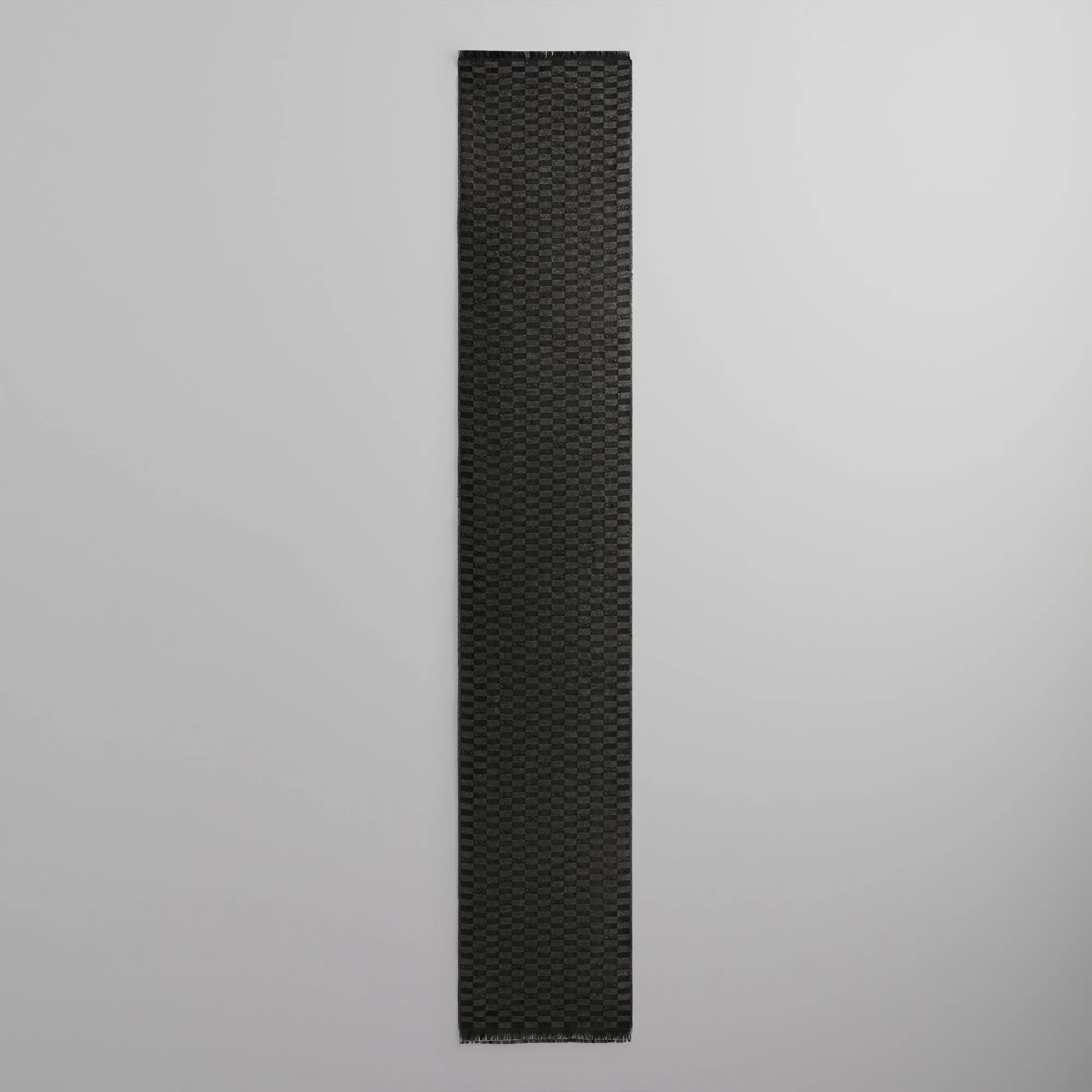 Kith Monogram Jacquard Scarf - Black sold by Kith